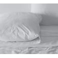 thumbnail image 4 of RUVANTI 100% Cotton Sheets – Full Size Percale Bedding, Cooling & Breathable, Durable with a Crisp, Soft & Comfortable Feel, 16" Deep Pocket, 4-Piece Set, Quiet Gray, 4 of 8