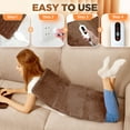 thumbnail image 6 of PAGBEOTTER Electric Blanket Pad: 33 x 17 inches Extra Large Electric Blanket Pad – Suitable for Back, Shoulder, Neck, Knee & Arms. Upgraded with 2 Timers & 4 Temperature Settings, plus Auto Shut Off., 6 of 7