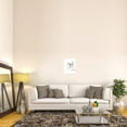 thumbnail image 3 of Global Gallery Avery Tillmon 'French Chic II Pink on White' Canvas Wall Art, 3 of 4