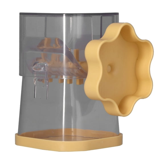 Nut Grinder, Manual Nut Chopper Effortless, Multi Purpose Effortless Nut Chopper Easy Use Almonds Hazelnuts Pecans[yellow]