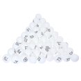 thumbnail image 1 of 100 bolas de plástico con números para rifa, pelotas de tenis de mesa, 4 cm, pelotas de bingo numeradas, pelotas de ping pong de colores, 1-100 suministros para fiestas de cumpleaños y bodas, color bl, 1 of 1