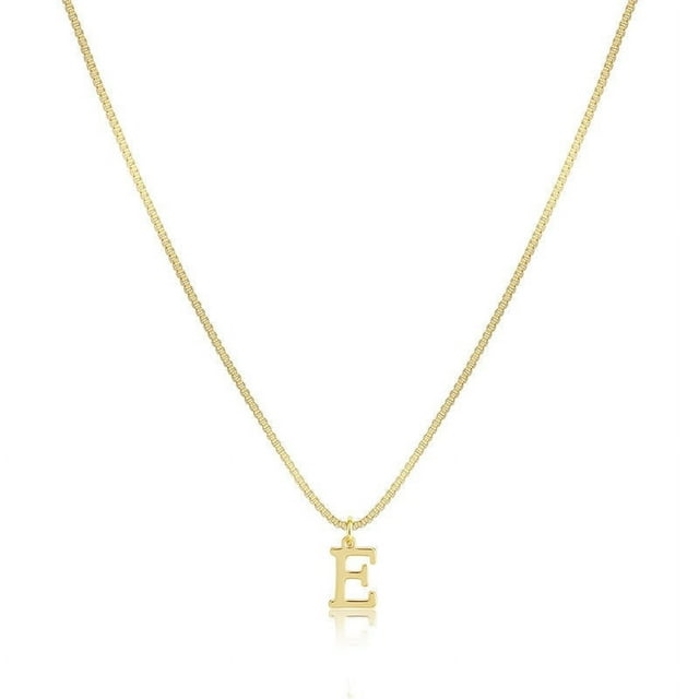 RXIRUCGD Add A Of To Your Everyday Look With This Initial Necklace Initial Dainty Necklace For Women