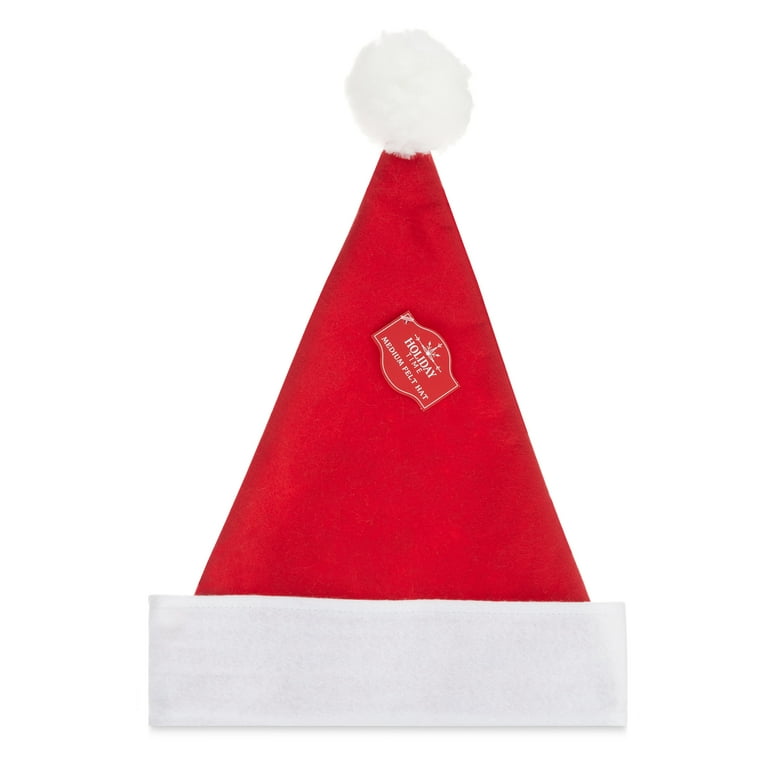 Santa Hat Red Felt Santa Hat Red Felt