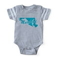 thumbnail image 1 of CafePress - 3 Maryland - Cute Infant Baby Football Bodysuit, 1 of 1