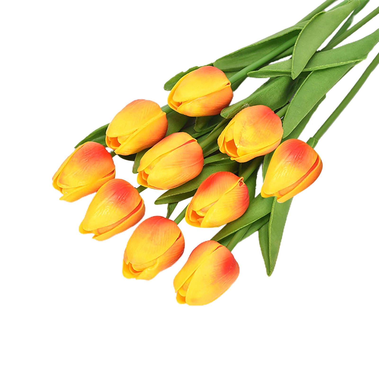 Visland 10PCS Artificial Tulips Real Touch Artificial Flowers Fake