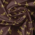 thumbnail image 5 of Ambesonne Fleur De Lis Valance Pack of 2, Royal Pattern, 54"X18", Burgundy Earth Yellow, 5 of 5