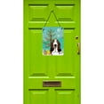 thumbnail image 2 of Caroline's Treasures BB1615DS1216 Christmas Tree and Basset Hound Wall or Door Hanging Prints, 12x16, multicolor, 2 of 2