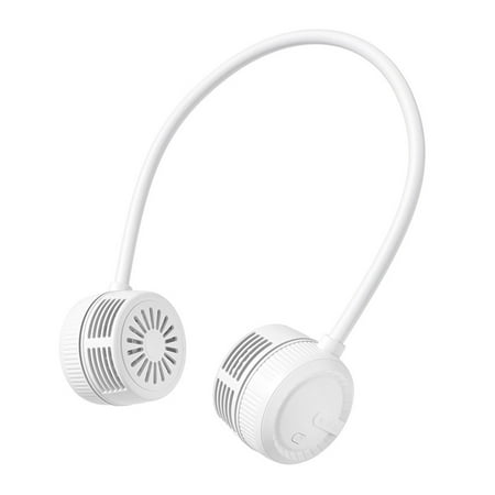 

GAHZENB Fans Usb Hanging Mini Rechargeable Silent Outdoor Lazy Portable Leafless Hanging Neck Small Fan Clearance sale!