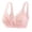 Pink, variant on Bras for Women Bra Women Fashion Lace Front Buckle Underwear Without Rims Vest Lace E Bra Purple 42