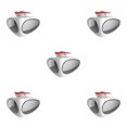 thumbnail image 3 of Youkk 360 Degree Car Rearview Blind Spot Zone Mirror Wide Angle Dual Blind Spot White right 5Set, 3 of 5