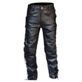 thumbnail image 4 of MSJUHEG Cargo Pants Cargo Pants For Men Long Retro Goth Slim Pants Trousers Winter Autumn Punk Pants Joggers For Men Black L, 4 of 6