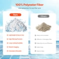 thumbnail image 5 of KFFKFF Swimming Pool Filter Spheres, Weighing 4.6 lbs, Alternative to Traditional Sand Filters, Recyclable Polyester Fiber Filtering Spheres Including Cleaning Bag, 5 of 9