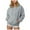 Grey, variant on Splozh Hoodie for Womens Pullover Christmas Hoodie for Women Sweatshirts Women Graphic Crewneck Tops Blouse Black,M