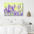 thumbnail image 4 of Lavender Flower Group Floral Plants Photography Modern Art Rustic Landscape Multicolor Ultra for Living Room, Bedroom, Office - 12"x18", 4 of 5