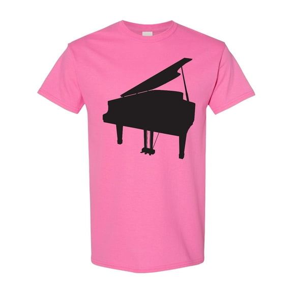 Inktastic Piano Silhouette T-Shirt