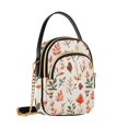 thumbnail image 7 of FORMRS Crossbody Bag for Women Quilted Travel Shoulder Cell Phone Purse with Chain Strap Handbag, Autumn Leaves, 7 of 7