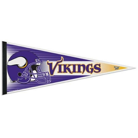 30 Felt Pennants - Minnesota Vikings Official NFL 12 inch x 30 inch Felt Pennant by Wincraft