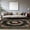 Black, variant on Jakolive Eye-Catching Butterfly Area Rug, 8x10, Large Indoor Carpet with Bold Prints, Lightweight, Washable for Bedrooms and Family Spaces, Dark Green