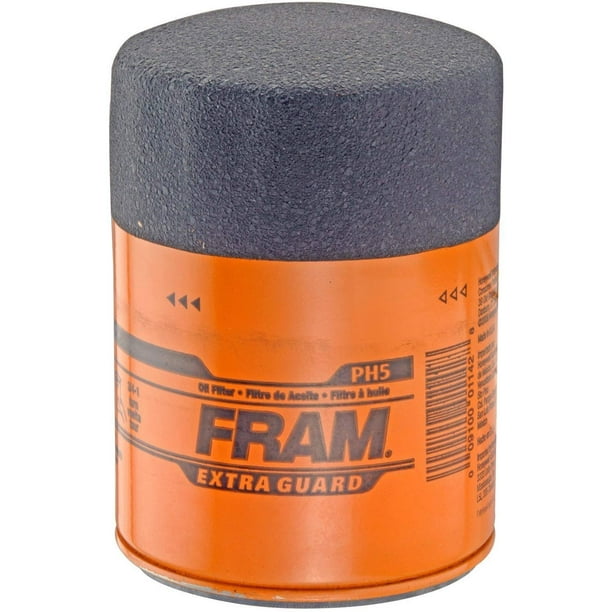 Fram PH5 Extra Guard Passenger Car SpinOn Oil Filter (Pack of 2