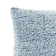 thumbnail image 5 of Lush Decor 100% Polyester Olivia Sherpa Decorative Pillow Navy Single 20X20, 5 of 10