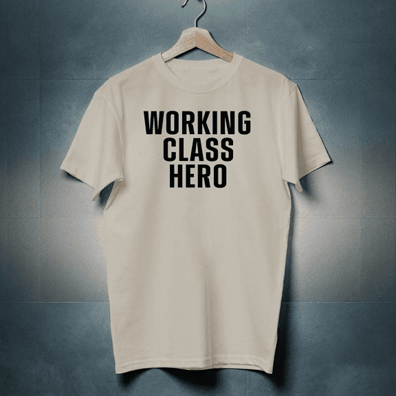 John Lennon Working Class Hero T Shirt As Worn By John Lennon