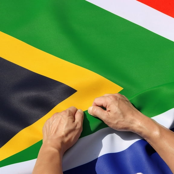 Anley Rip-Proof Double Sided 3-Ply South Africa Flag 3x5 Foot - South African National Flags 3 X 5 Ft
