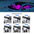 thumbnail image 2 of Car Interior Footwell Atmosphere RGB LED Strip Lights With Remote+ APP Control, 2 of 11