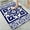 Blue and White Tile like, variant on 1pc Peach Bathroom Rug Bathroom Decor and Accessories- Durable,Anti Slip,And Quick Drying,Suitable For Indoor/outdoor Use - Perfect For Bathrooms,Bedrooms,Kitchens,Terraces