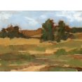 thumbnail image 2 of Harper, Ethan 24x19 Black Ornate Wood Framed with Double Matting Museum Art Print Titled - Ochre Valley II, 2 of 4