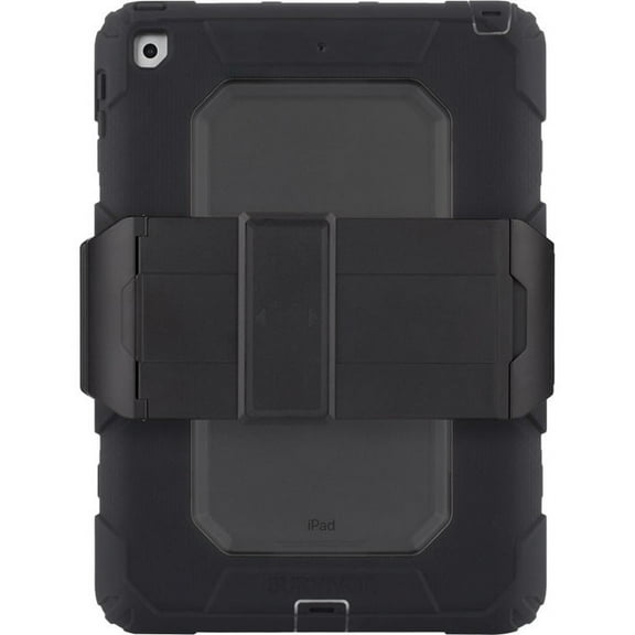 Griffin Survivor All-Terrain for iPad 9.7 (2017 & 2018), Black/Smoke
