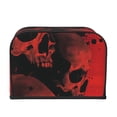 thumbnail image 2 of Fotbe Red And Black Abstract Skull for Four Slice Toaster Cover, Fingerprint Protector, Super Soft Appliance Cover And Dust Cover,Bread Dust Cover & Fingerprint Protection, 2 of 7
