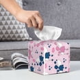 thumbnail image 6 of Kdxio Cartoon Poodle Dog Print Tissue Box Cover,Square Decorative PU Leather Facial Paper Case Organizer Holder Dispenser for Bathroom,Night Stands,Desk,Car 5.2''X5.2''X5.2'', 6 of 8