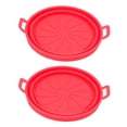thumbnail image 4 of Cesta de silicona para freidora, 2 piezas, accesorios para olla de freidora de silicona, revestimientos de silicona para freidora, calidad superior, 4 of 12