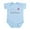 Sky Blue, variant on CafePress - Cute Book Lover Infant Bodysuit - Baby Light Bodysuit, Size Newborn - 24 Months