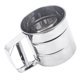 thumbnail image 3 of Taza tamiz de harina de acero inoxidable, colador de polvo, prensa manual, 1 ud., 3 of 7