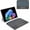 gray, variant on For Microsoft Surface Pro 12" (2025). Bluetooth magnetic keyboard with multi-touch trackpad, gray.