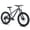 DarkGray, variant on 24" Wheel Fat Tire Mountain Bike for Adult Teens,13.5"Aluminum Frame Mountain Bicycles,Rear 8 Speeds Gears with Double Disc Brakes