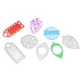 thumbnail image 1 of Cuadros Decorativos 4 Uds troquelado de Metal plantilla álbum de recortes papel tarjeta artesanal grabado DIY Likrtyny embutido en tela, 1 of 7