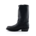 thumbnail image 5 of Grinders Unisex Black Smooth Sole Western Leather Boots-Rebel, 5 of 6