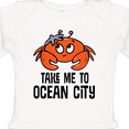 thumbnail image 4 of Inktastic Ocean City Maryland Cute Crab Boys or Girls Long Sleeve Baby Bodysuit, 4 of 5