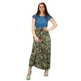 thumbnail image 3 of Paisley Boho Cap Sleeves Summer Maxi Evening Beach Cocktail Dress, 3 of 10