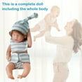 thumbnail image 4 of Muñecas De Bebé Reborn, Muñecas De Bebé Recién Nacidas Realistas, Niña Pequeña Real De Silicona De 6 Pulgadas Realista Muyoka Hogar, 4 of 6