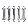 thumbnail image 1 of EeaseCA 5pcs Tent Wind Spring Wind Rope Buckle Outdoor Camping High Strength Steel Rope Buckle Tent Fixed Buckle Spring Hook Buckle, 1 of 8