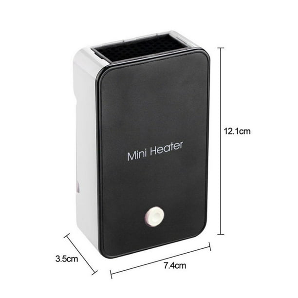 Mini Ventilateur de Bureau Portable Hiver Chauffage Électrique