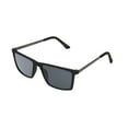 thumbnail image 2 of Foster Grant Men's Black Square Sunglasses XX03, 2 of 3