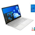 thumbnail image 1 of HP 17t Laptop, 17.3" IPS FHD Display, Intel Core i7-1165G7 Upto 4.7GHz, 32GB RAM, 2TB NVMe SSD, HDMI, Wi-Fi, Bluetooth, Windows 10 Home, 1 of 7