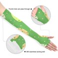 thumbnail image 3 of ALAZA Easter on Polka Dots UV Sun Protection Arm Sleeves UPF 50+ Compression Cooling Sleeve 1 Pair, 3 of 7