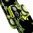 thumbnail image 2 of Neon Pop Starburst Phone Case, Retro Y2K Glow Aesthetic iPhone Cover, Bright Graphic Protective Case for iPhone 16 15 14 13 12 11 Plus Pro Max Mini, 2 of 6
