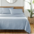 thumbnail image 5 of Better Homes & Gardens 2-Piece 300 Thread Count Blue Water Cotton Sateen Pillowcase Set, King, 5 of 7