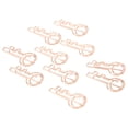 thumbnail image 4 of Clip de Papier, Forme Clé 40PCS Léger Petits Trombones Antidérapants pour l'École, 4 of 8
